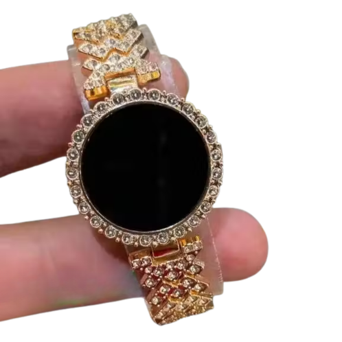 Shiny Luxury Touchscreen Digital Watch for Women